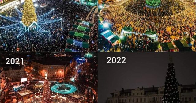 KİYEVİN SÜLH QUŞLARI İLƏ BƏZƏNMİŞ KƏDƏRLİ YOLKASI – FOTO