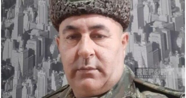 Azərbaycanda polkovnik vəfat etdi