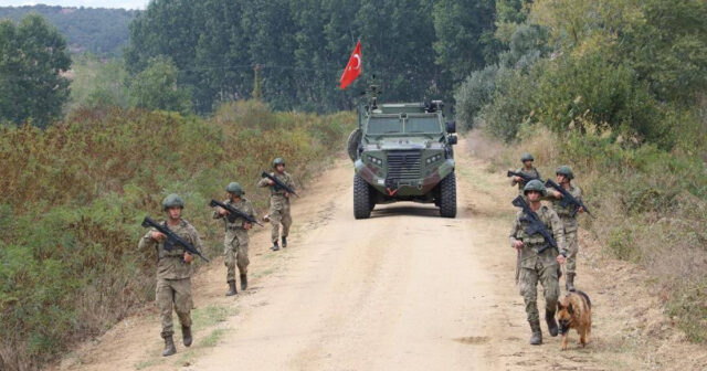 Suriyadan Türkiyəyə keçmək istəyən terrorçular saxlanılıb