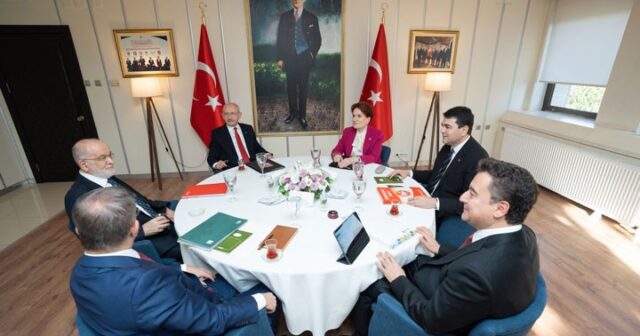 TÜRKİYƏ MÜXALİFƏTİNDƏ BÖHRAN: ALTILI MASA ÇAT VERDİ…