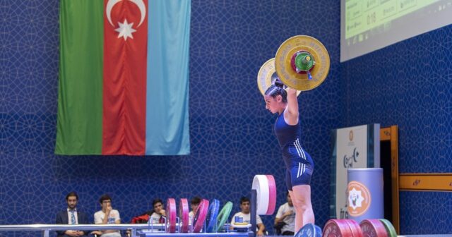 Azərbaycan ağırlıqqaldırma tarixində yeni rekord qeydə alınıb