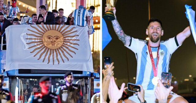Qətərdə Argentina paradı – Video