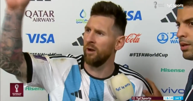 Messi Niderland millisinin futbolçusunu təhqir etməsinə görə problemlə üzləşdi – İntizam araşdırmasına başlanıldı