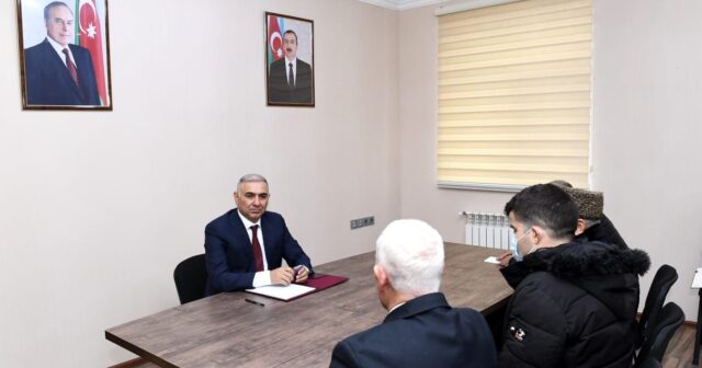 “Azərişıq”ın sədri Şamaxıda vətəndaşları qəbul edib