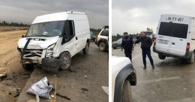 Azərbaycanda müəllimlər qəzaya düşdü – ÖLƏN VAR