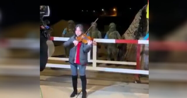 Xankəndi yolunda gözəl görüntü (VİDEO)