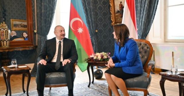 Azərbaycan və Macarıstan Prezidentlərinin təkbətək görüşü oldu