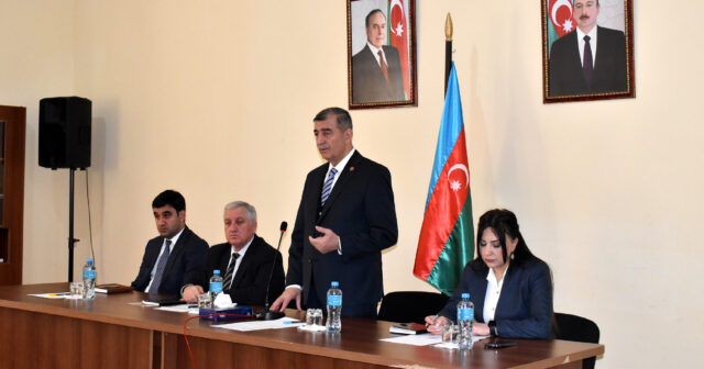 Sakinlərlə növbəti səyyar görüş Şirvan şəhər Hacıqəhrəmanlı qəsəbəsində keçirilib