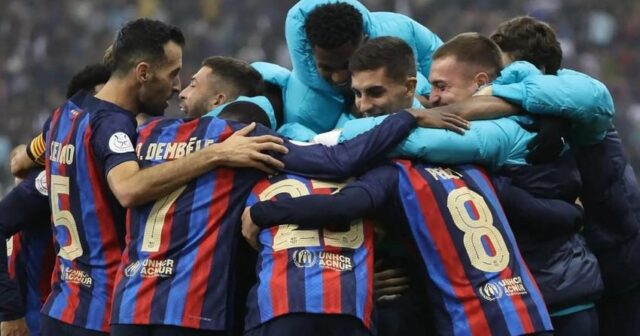 “Barselona” “Real Madrid”i yenərək İspaniya Superkubokunun qalibi olub – VİDEO