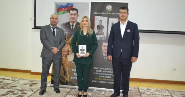 ŞƏHİD TOĞRUL MƏMMƏDOVA HƏSR EDİLMİŞ “QEYRƏT TƏCƏSSÜMÜ” KİTABI TƏQDİM EDİLDİ…