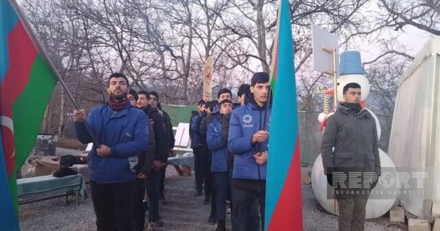 Qətiyyət, vətənpərvərliyin 40-cı günü – Xankəndi-Laçın yolunda aksiya davam edir