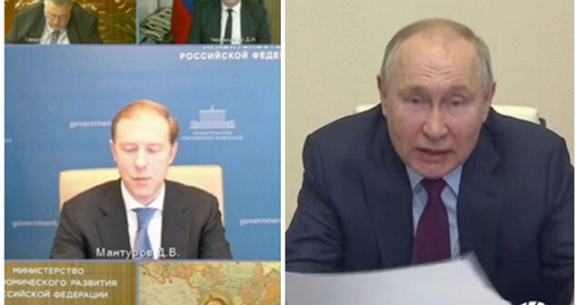 Putin naziri sərt tənqid etdi – “Niyə boş-boş oturursunuz?” – Video