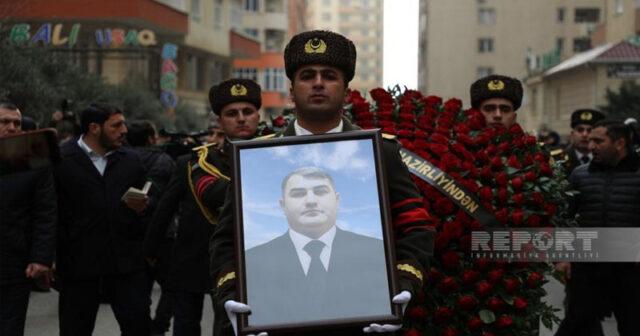 Şəhid Orxan Əsgərov dəfn edildi -FOTO,VİDEO