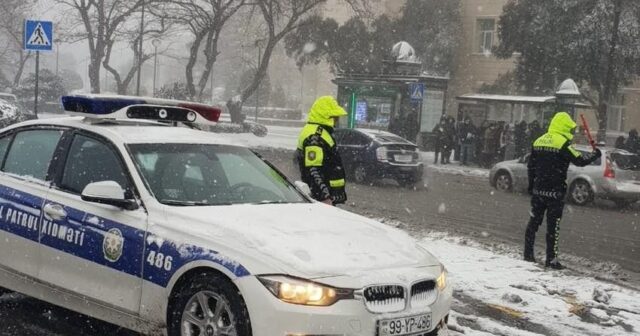 Hava ilə bağlı sürücülərə və piyadalara ÇAĞIRIŞ