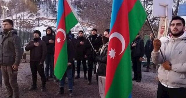 Laçın yolundakı etiraz aksiyasının 37-ci GÜNÜ