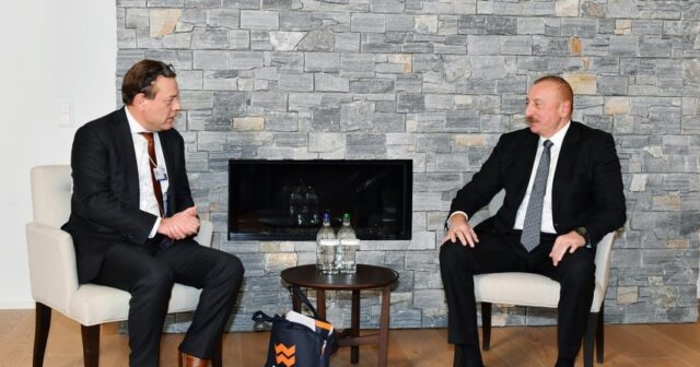 İlham Əliyev İsveçrədə SƏFƏRDƏDİR