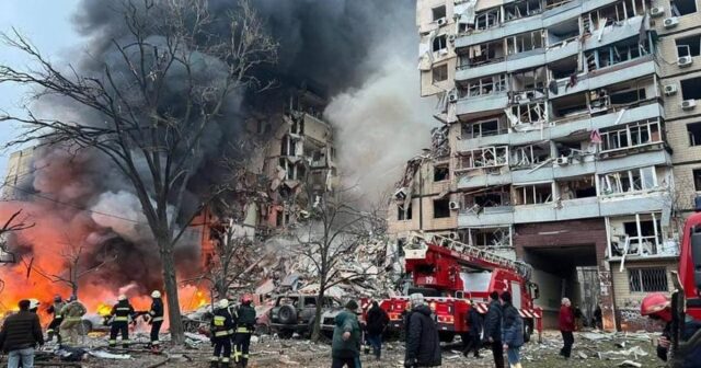 Rusiya Ukraynada irimiqyaslı raket hücumu həyata keçirib