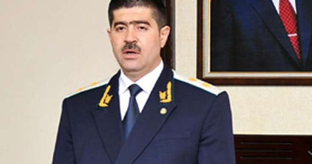 Naxçıvanın prokuroru vəzifəsindən azad edildi