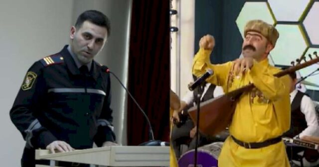 DYP haqqında mahnı oxuyan aktyoru yol polisinə işə düzəltdilər – VİDEO