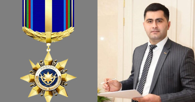 4 general-polkovnikdən sonra bu ordeni alan Vasif oldu