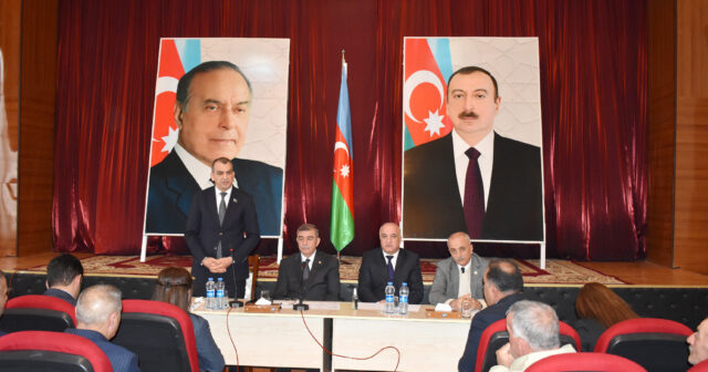 Sakinlərlə növbəti səyyar görüş Şirvan şəhər Mədəniyyət Mərkəzində keçirilib