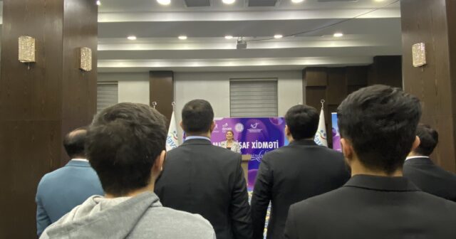 “Davamlı İnkişaf Xidməti – 2 il” adlı hesabat tədbiri baş tutur