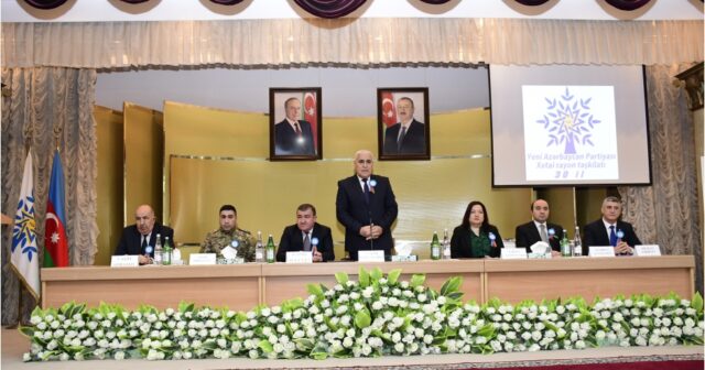 YAP Xətai rayon təşkilatı 30 illik yubileyini qeyd etdi – FOTO