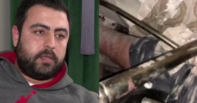 Dağıntılar arasından tapdığı mişar sayəsində xilas oldu – VİDEO