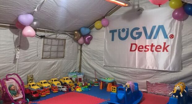 TÜRKİYƏ GƏNCLİK FONDU (TÜGVA) 81 ŞƏHƏRDƏKİ NÜMAYƏNDƏLİKLƏRİNDƏ TOPLANAN YARDIMLARI BÖLGƏYƏ ÇATDIRIR