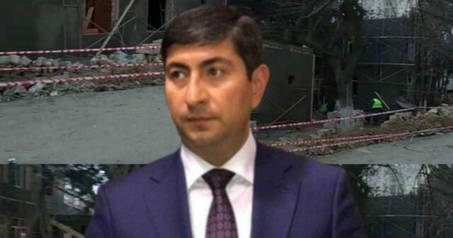 Yasamalın icra başçısı yaşıllığı məhv etdirdi, tikintiyə görə… – Video