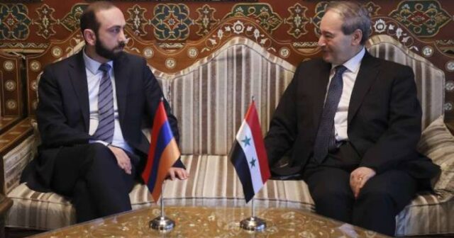 ERMƏNİSTAN VƏ SURİYA XİN RƏHBƏRLƏRİ NƏYİ MÜZAKİRƏ EDİBLƏR?