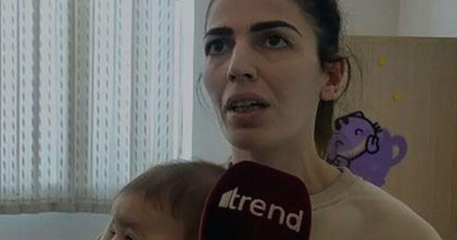 6 aylıq uşağımı adyala büküb zorla binadan çıxa bildim – Zərərçəkən