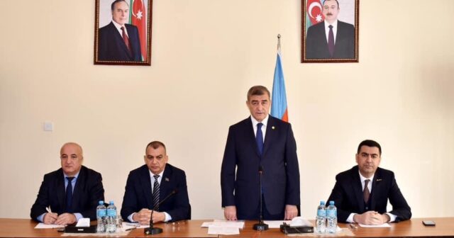 Sakinlərlə növbəti səyyar görüş Bayramlı qəsəbəsində keçirilib