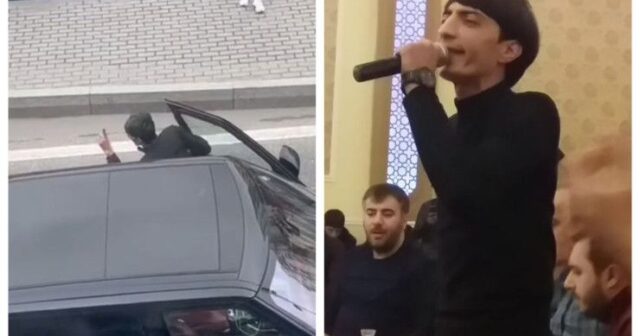 Balaəli mağazaya getmək üçün avtobusun yolunu kəsdi – Video