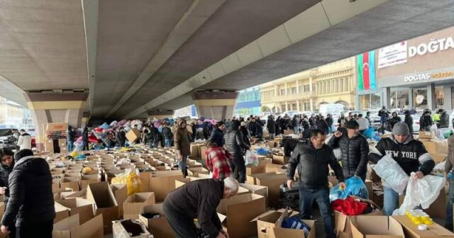 Bakıda Türkiyə üçün yardımların toplandığı ünvan dəyişdi