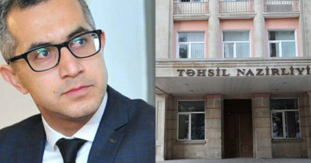 TƏHSİL EKSPERTİNDƏN NAZİRLİYƏ AĞIR İTTİHAMLAR…  ELM VƏ TƏHSİL NAZİRLİYİNİ YIXIB SÜRÜDÜ…