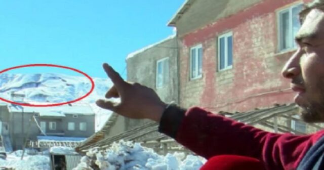 Malatyada zəlzələ dağı ikiyə ayırıb: İçindən alov topunun çıxdığını deyənlər var (VİDEO)