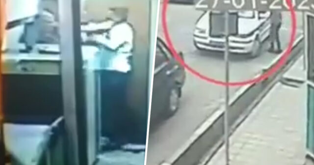 Səfirliyimizə hücumun yeni görüntüləri – İran polisi ərazidən qaçır – ANBAAN VİDEO
