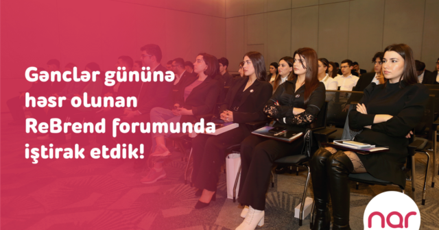 “Nar” Gənclər Gününə həsr olunmuş tədbirdə iştirak edib – FOTO