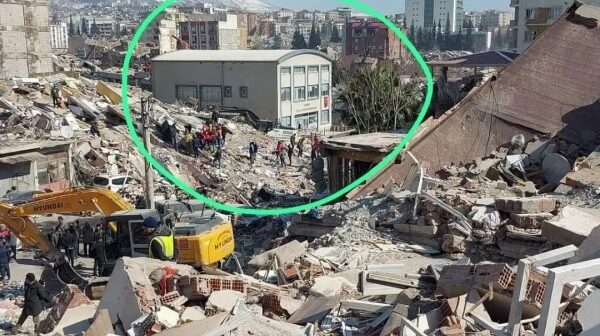 Türkiyədə dağıntılar içində ziyan görməyən binanın təyinatı görənləri şoka saldı – FOTO