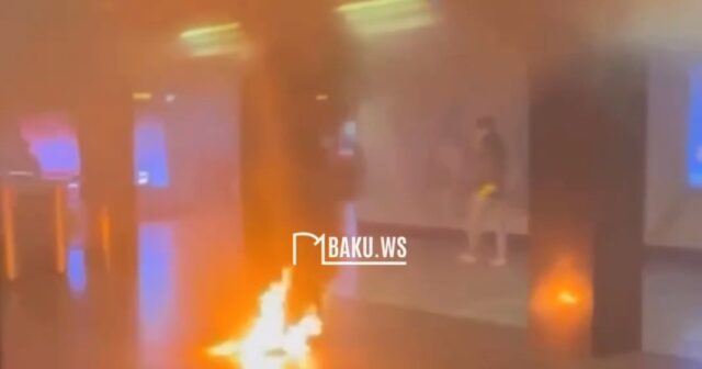 Bakı metrosunda həyəcanlı anlar: Bir balon xlorla… – VİDEO