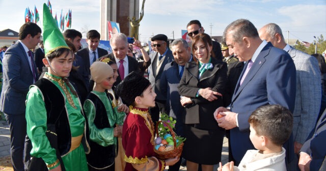 Şirvan şəhərində Novruz bayramı qeyd olunub-FOTO
