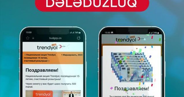 Trendyol şirkəti ilə bağlı XƏBƏRDARLIQ