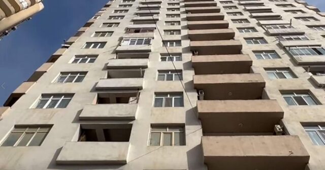 Bakıda şirkətə məxsus yaşayış binasının liftinin fəaliyyəti dayandırıldı – VİDEO