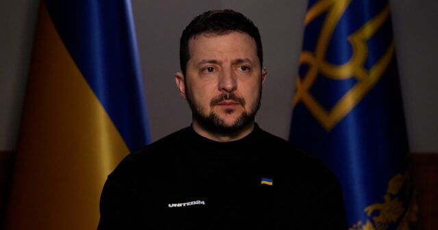Zelenski gürcü xalqına müraciət etdi