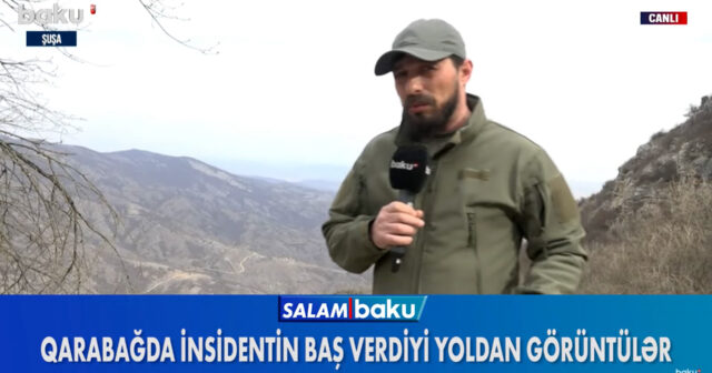 Qarabağda ermənilərin təxribata əl atdığı ərazidən görüntülər – VİDEO