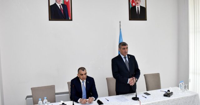 Sakinlərlə növbəti səyyar görüş Şirvan Olimpiya İdman Kompleksində keçirilib