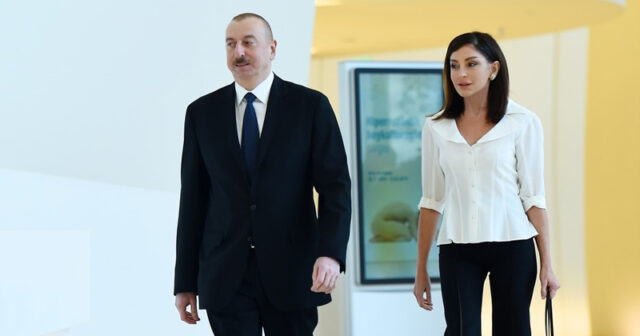 Prezident və birinci xanım Tərtərə səfər edib