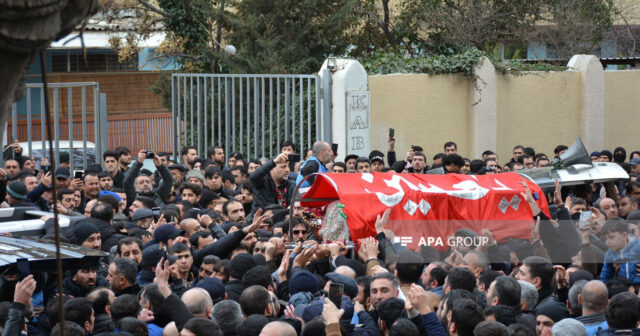 Hacı Şahin dəfn edilib – FOTO