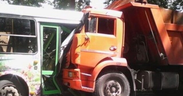 Mingəçevir” futbol klubunu daşıyan avtobus qəzaya uğrayıb – FOTOLAR